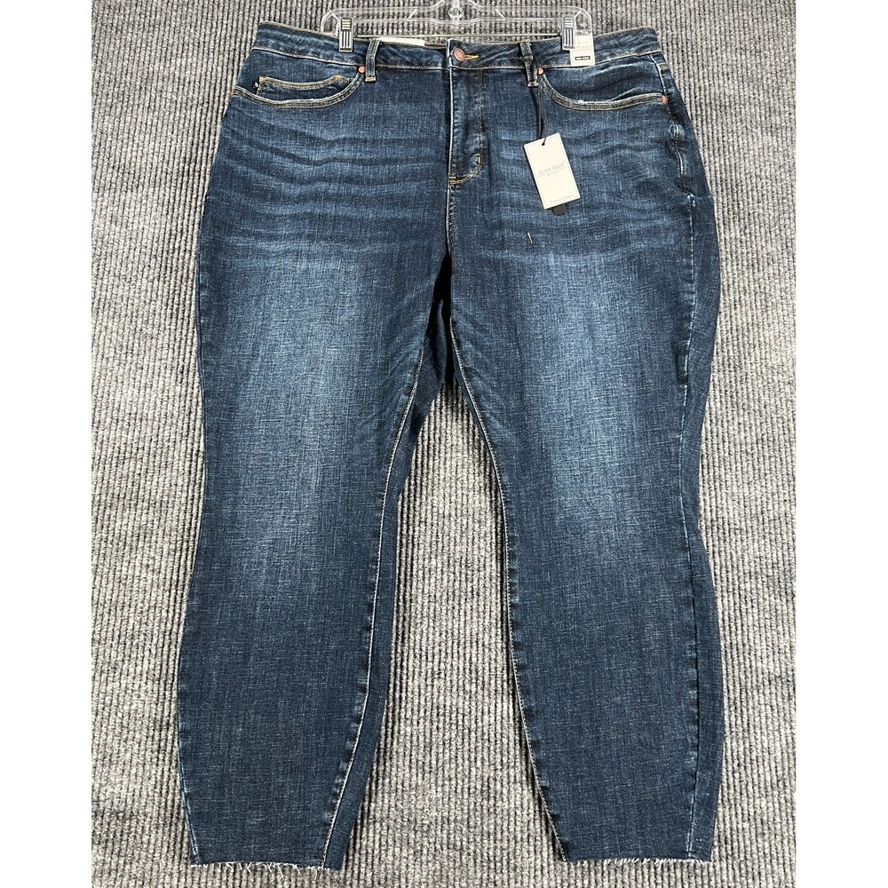 Judy Blue Jeans Womens Size 22W Williamsburg High Rise Tummy Control Skinny New